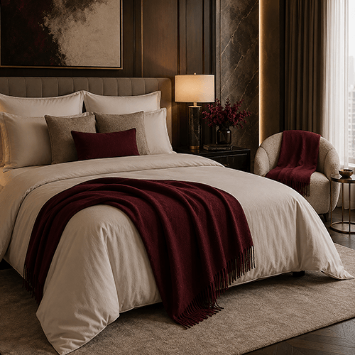 ANGIE HOMES Aurelia Luxe Throw