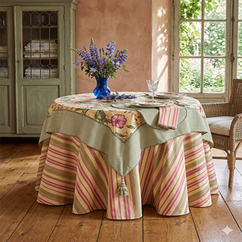 Light Orange Restaurant Table Cloth – Angie India Table Cloth