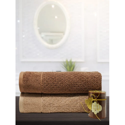 NOVA BATH TOWELS- 2PCS- ANGIE’S INDIA