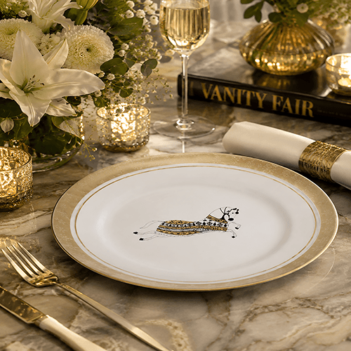 Madagascar horse design plate