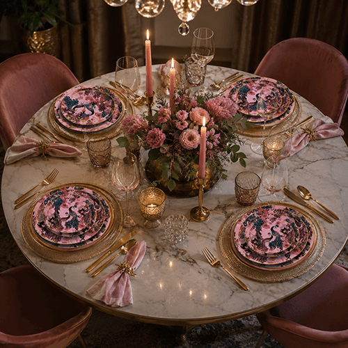 Madagascar rich design plates